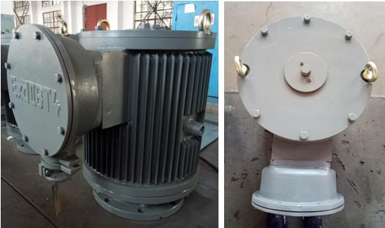 節(jié)能產(chǎn)品,由隔爆型 永磁變頻電動機和智能變頻控制柜組成的一體化裝置